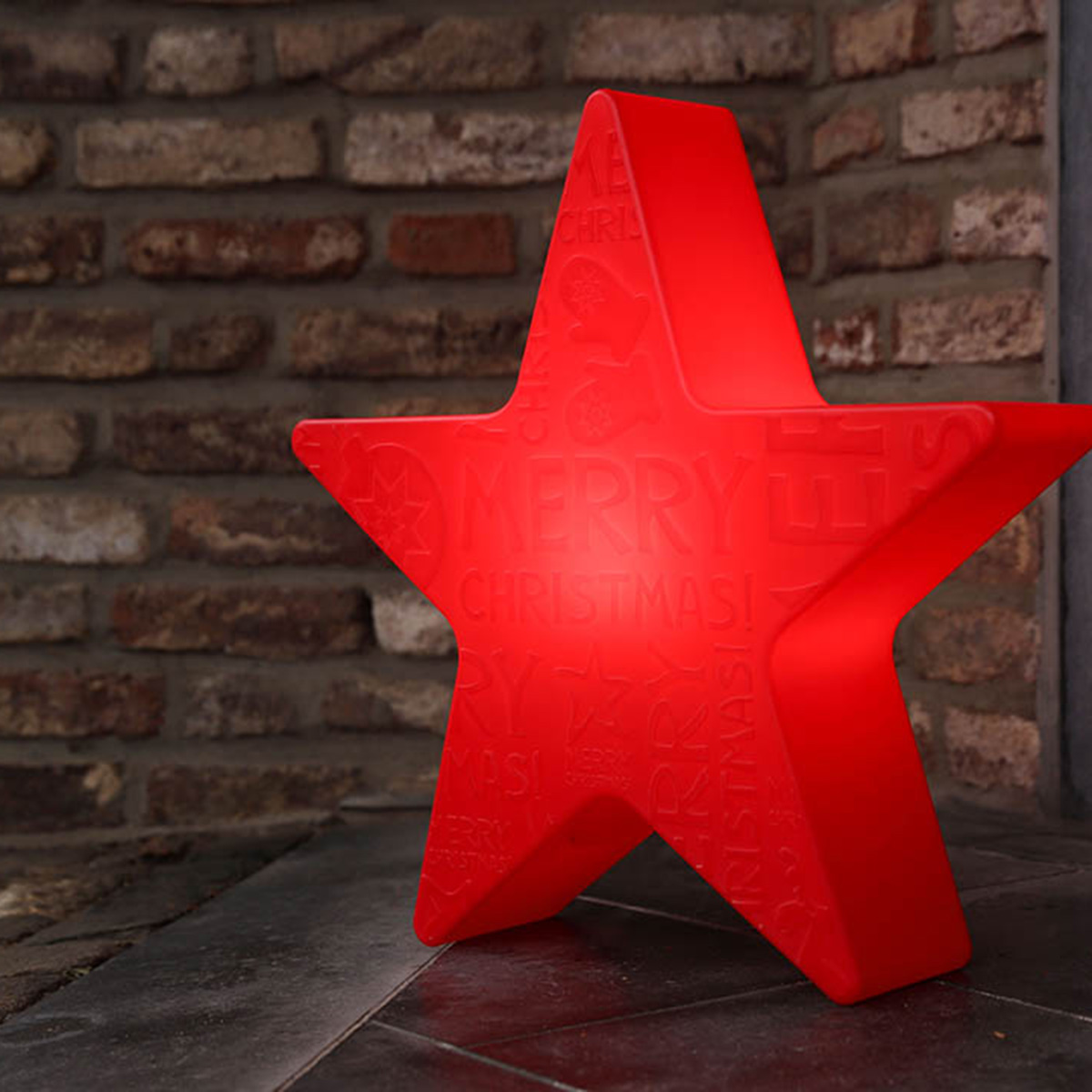 Shining Star Merry Christmas Dekoleuchte, Höhe: 54 cm