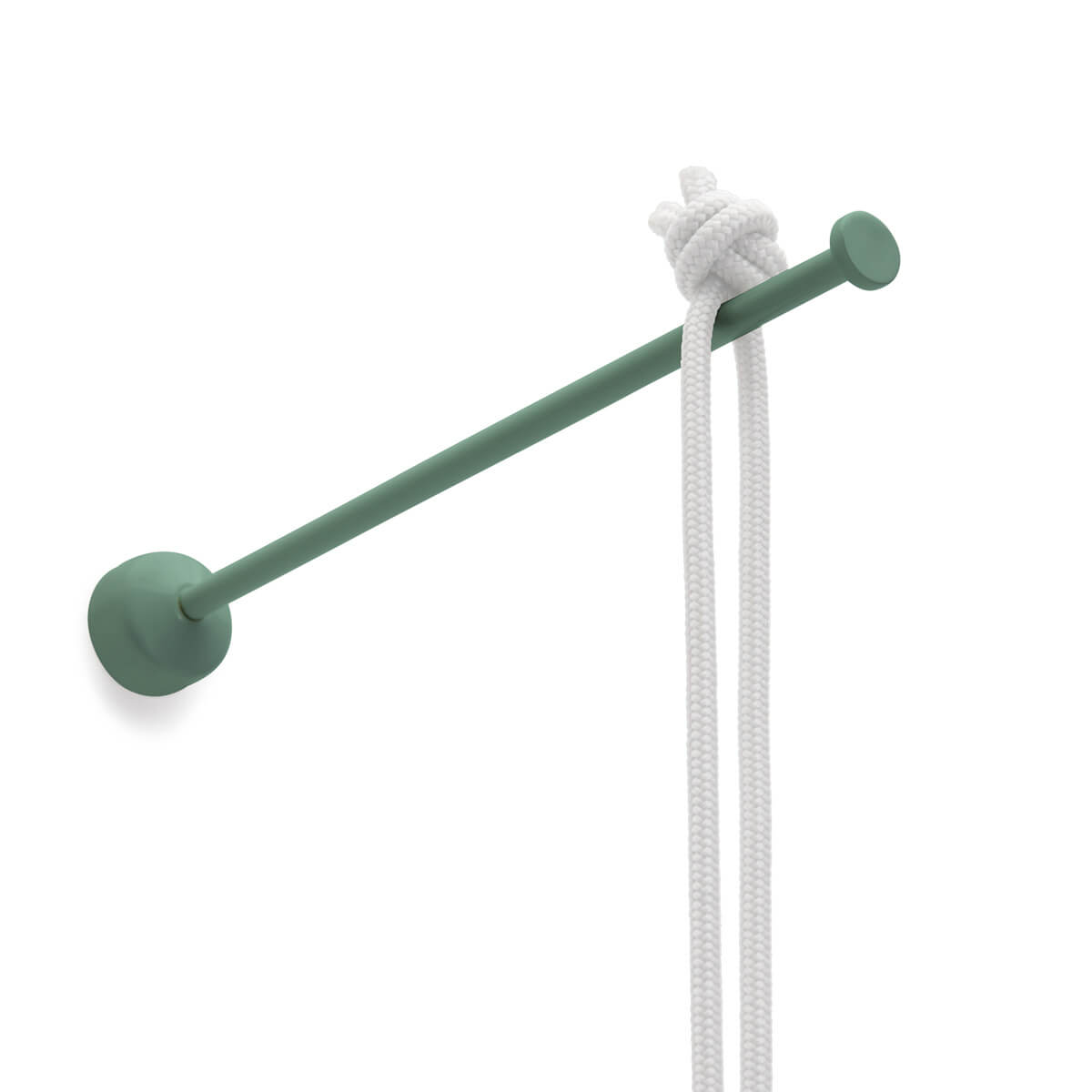 Fatboy Chap-O LED Akku-Pendelleuchte, Sage glänzend (salbeigrün), Hängestange