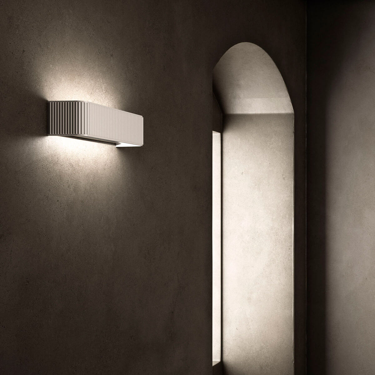 Rotaliana Dresscode W2 LED Wandleuchte, 2700 K, champagne