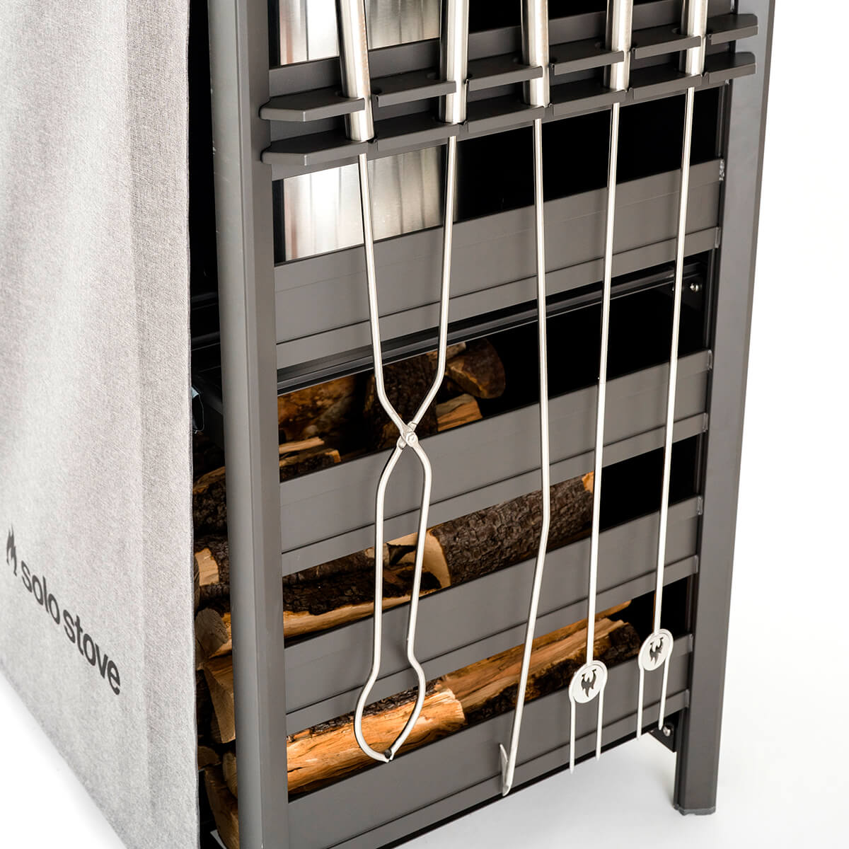 Solo Stove Station Unterstand, grau (Feuerschale und Zubehör nicht inbegriffen)