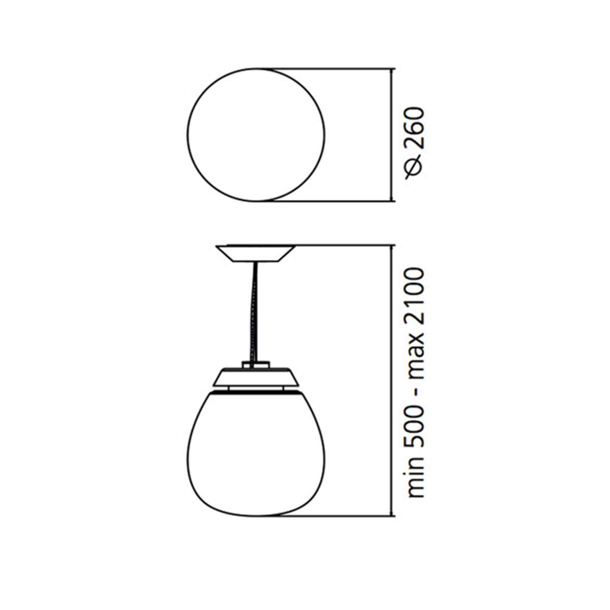 Empatia LED Sospensione
