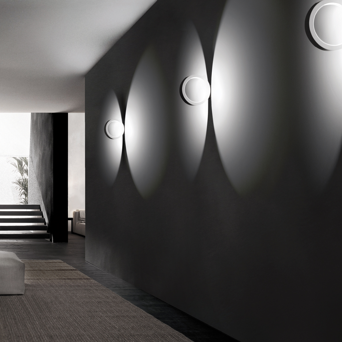 Cini & Nils Assolo Parete / Soffitto On/Off, weiß