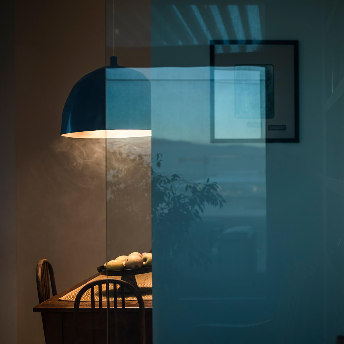 Foscarini Bump Sospensione, petrolio (petrol)