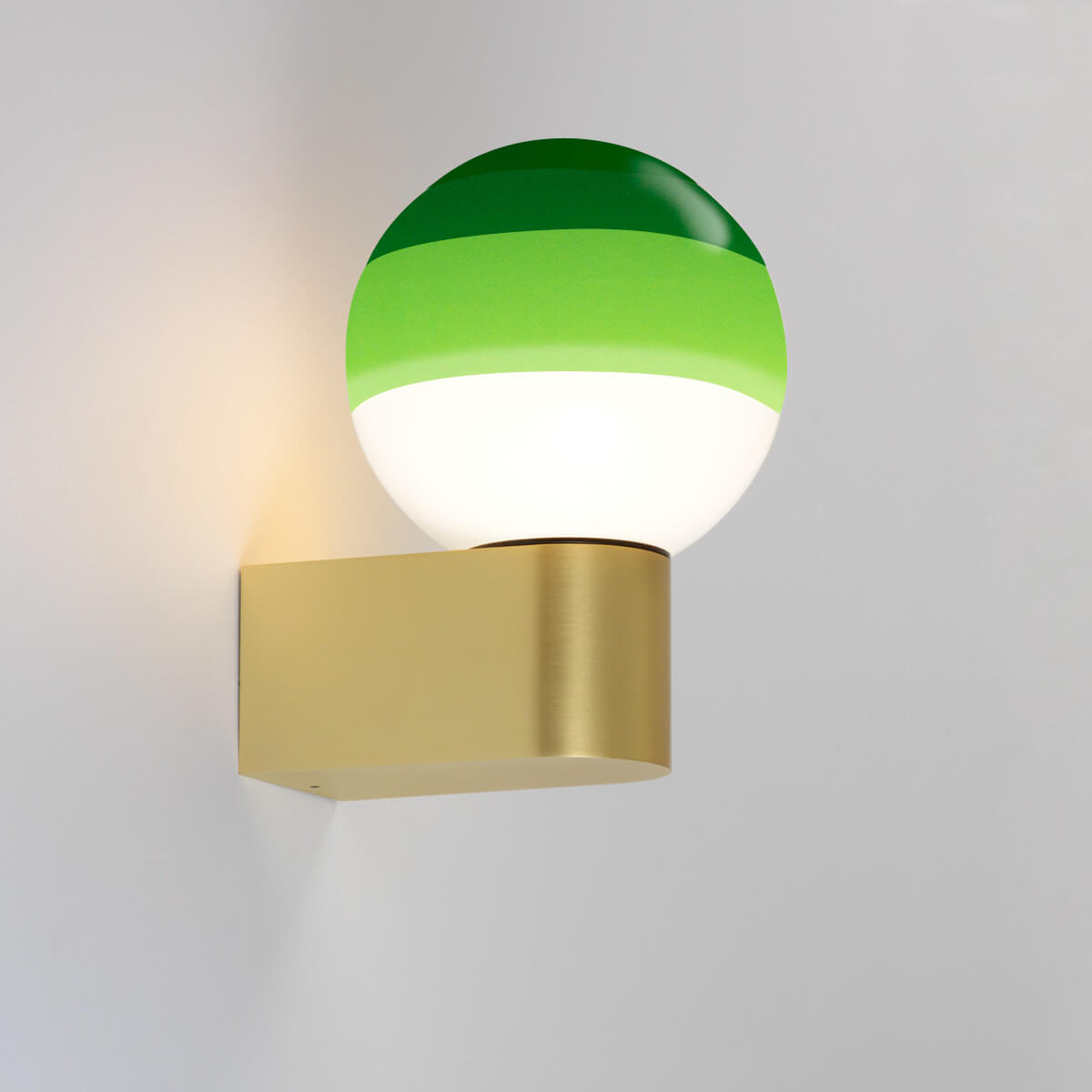Marset Dipping Light A1-13 LED Wandleuchte, Schirm: grün