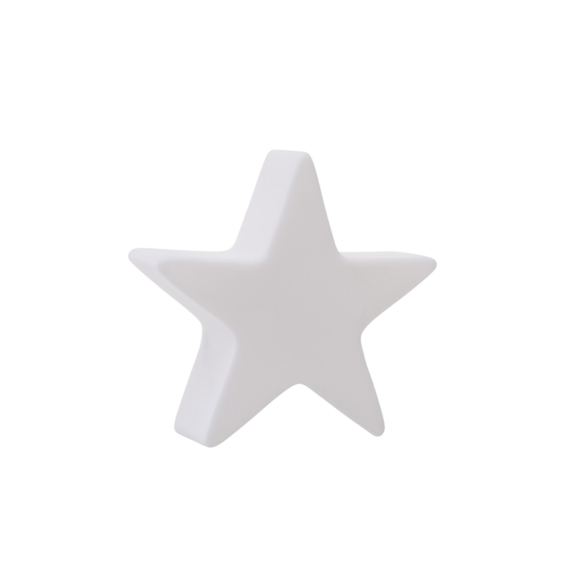 8 seasons design Shining Star Micro LED Akkuleuchte, Höhe: 12 cm, weiß (ausgeschaltet)