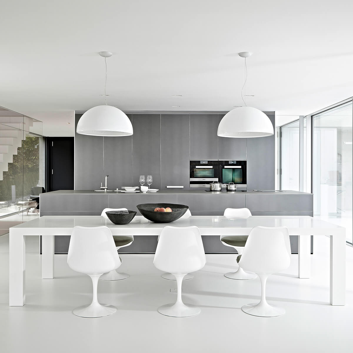 Flos Skygarden 1 Pendelleuchte, weiß glänzend (©Coolstudio)