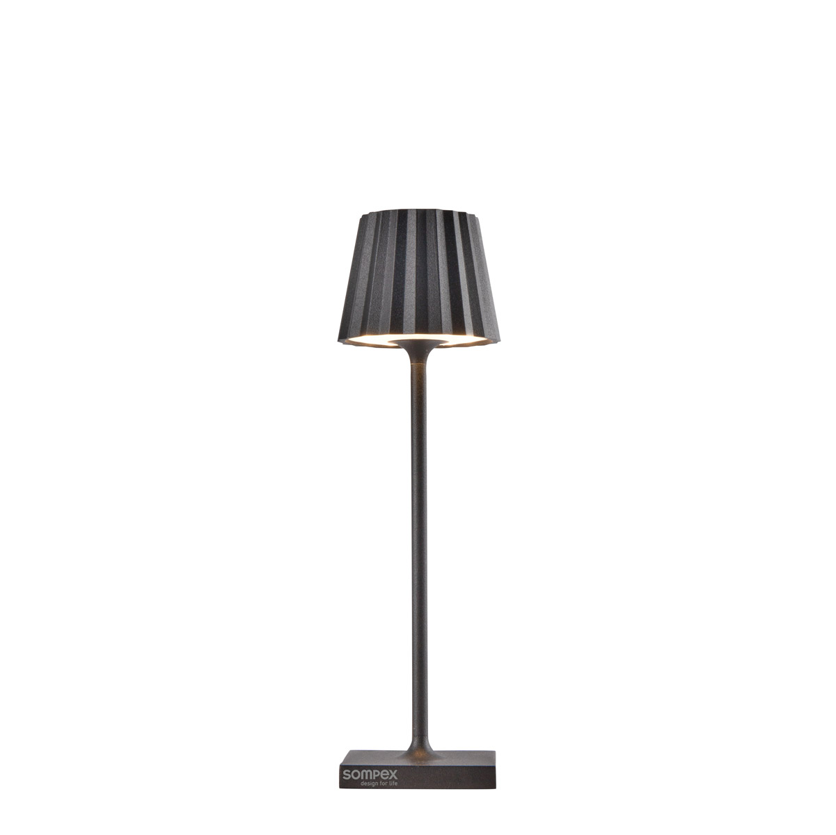 Sompex Troll Nano LED Akkuleuchte, anthrazit