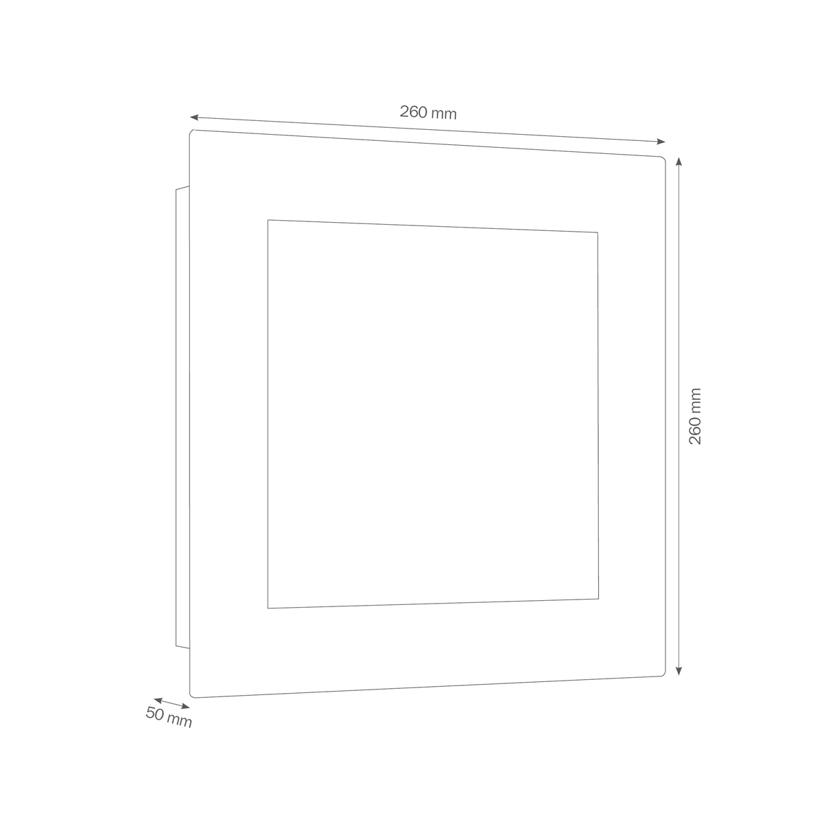 LCD Außenleuchten 3007 LED Wandleuchte
