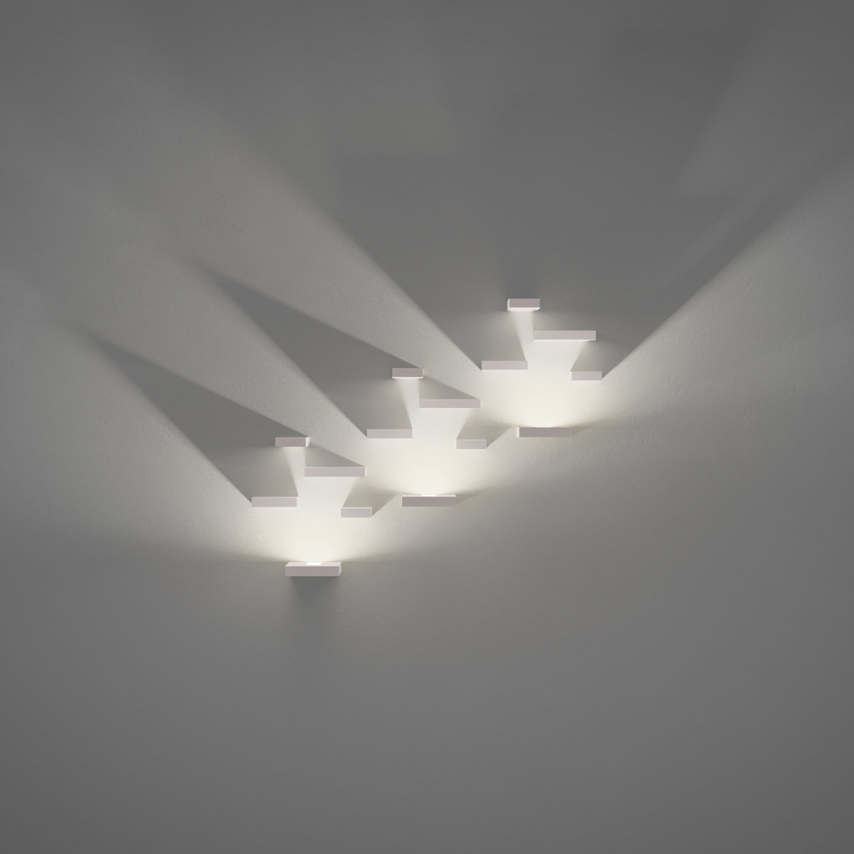 Vibia Set 7753 Wandleuchte, weiß matt