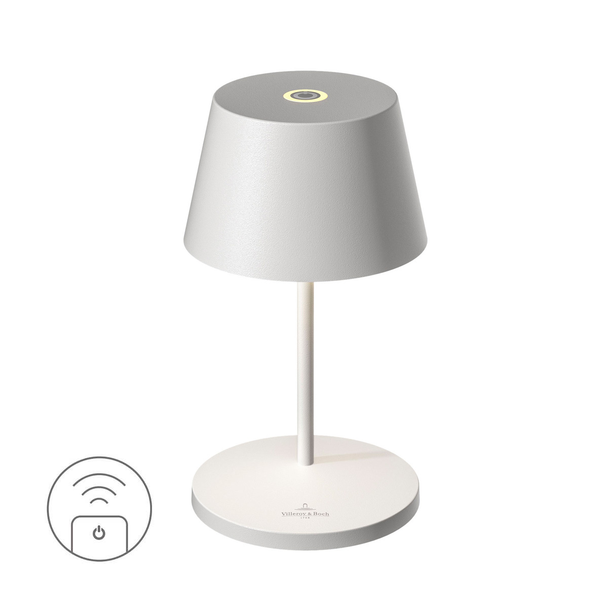 Villeroy & Boch Seoul RC LED Akkuleuchte, weiß