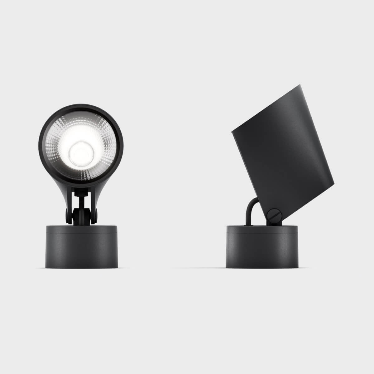 IP44.DE Stic LED Außenwand- / Decken- / Bodenleuchte, deep black (schwarz)