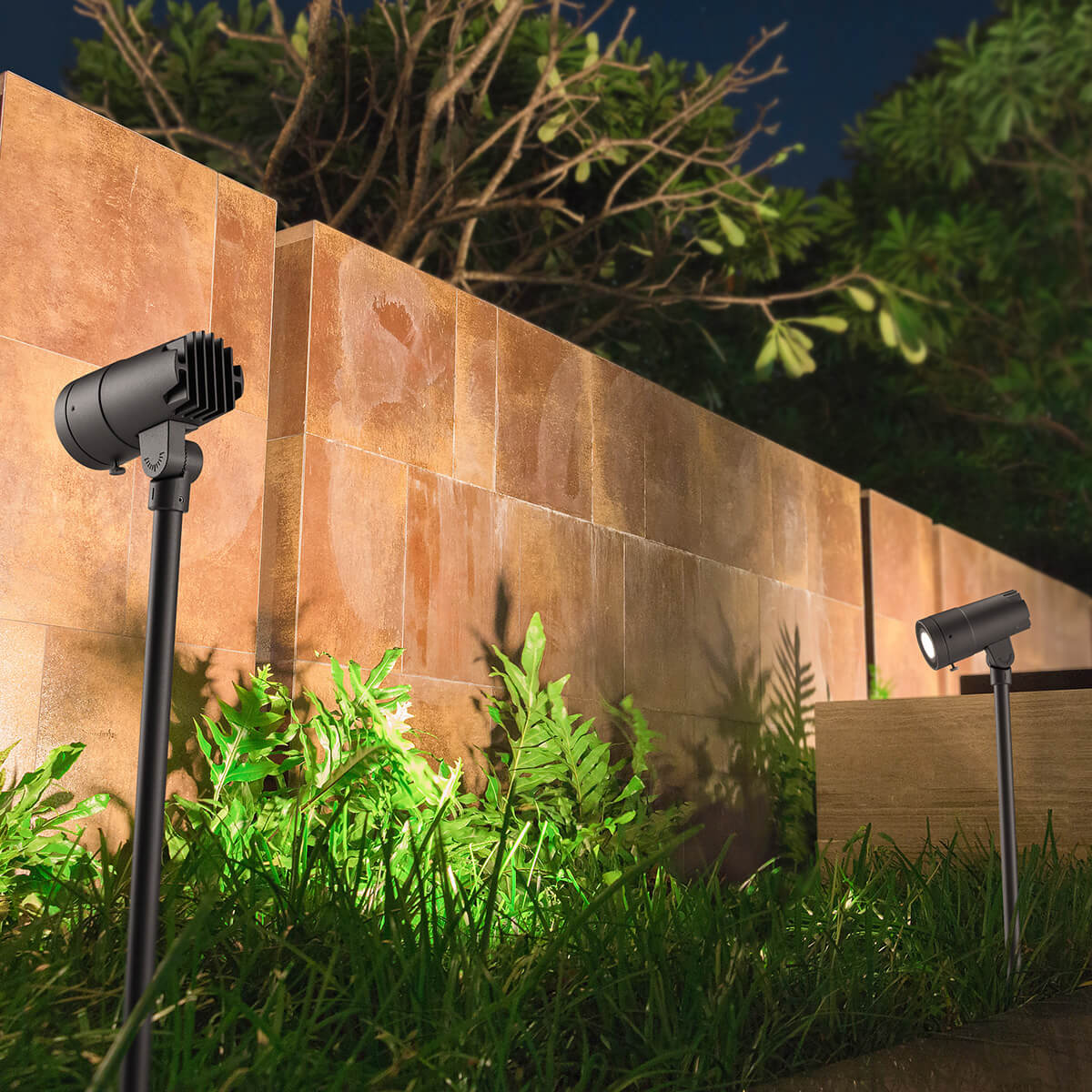 Helestra Match LED Spießstrahler, graphit