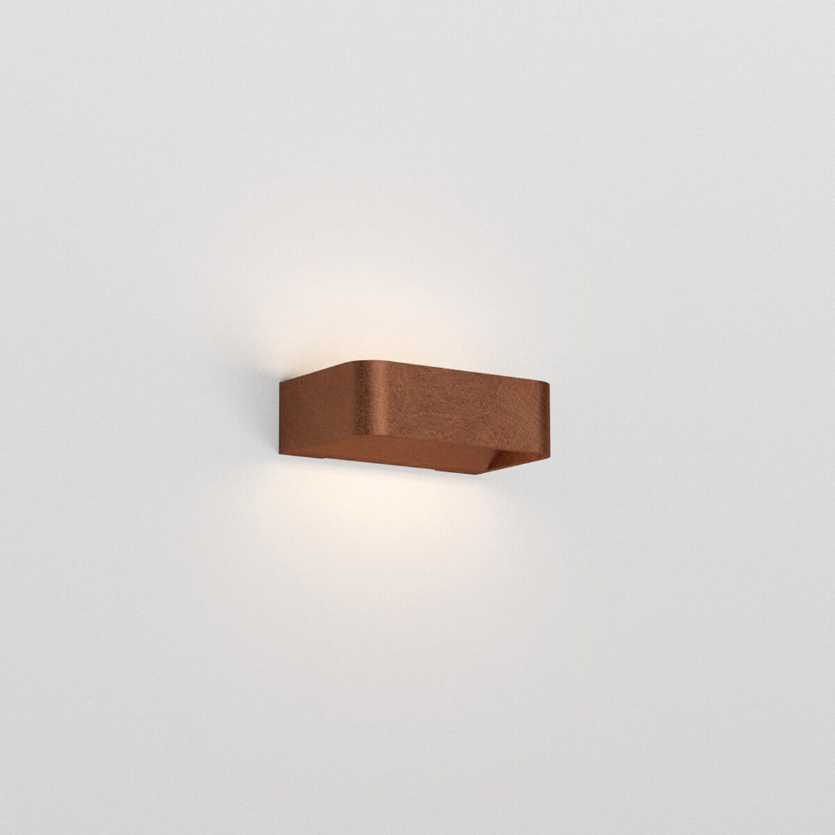 Rotaliana Frame W1 LED Wandleuchte, 2700 K, Kupfer délabré