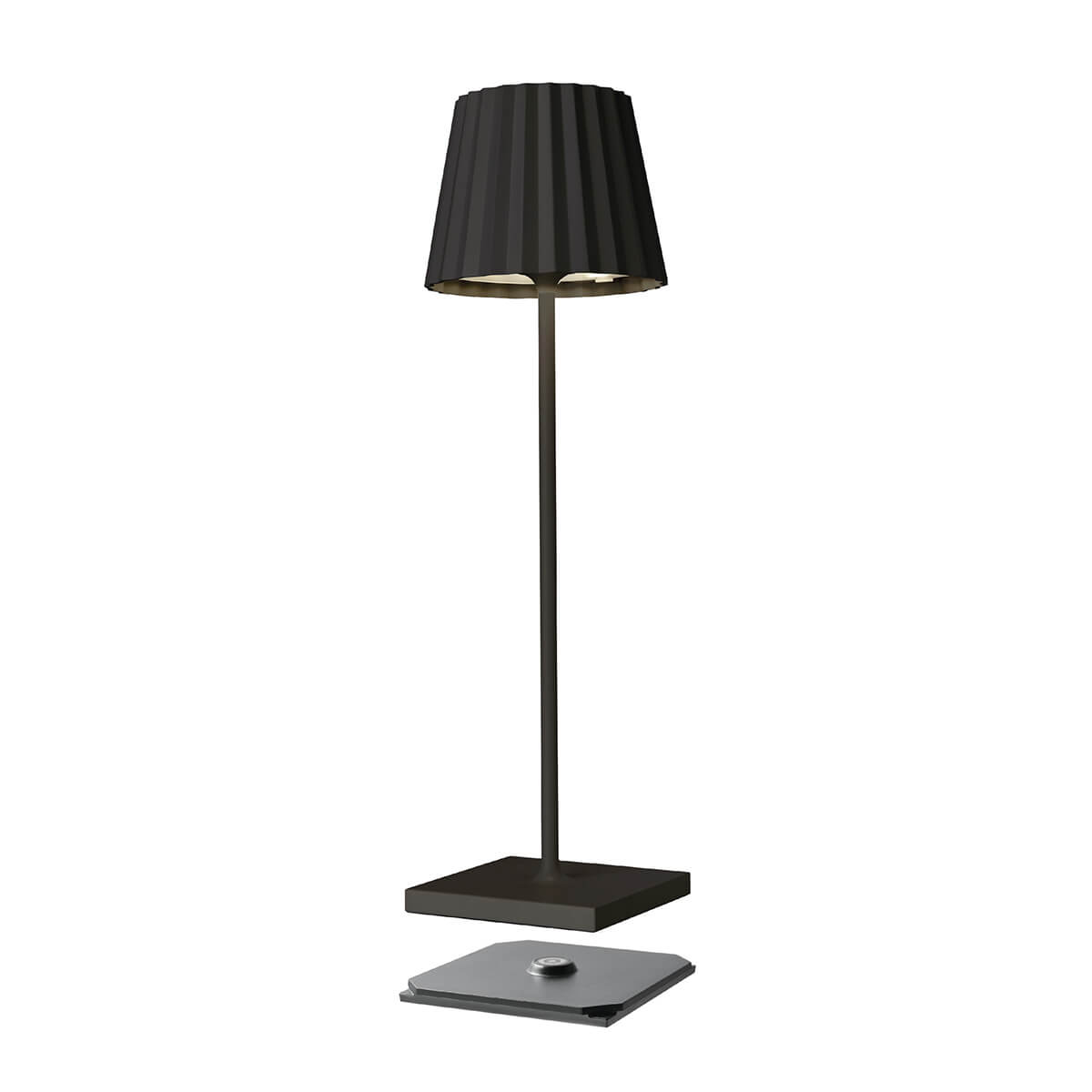 Sompex Troll 2.0 LED Akkuleuchte, schwarz (Ladestation inbegriffen)