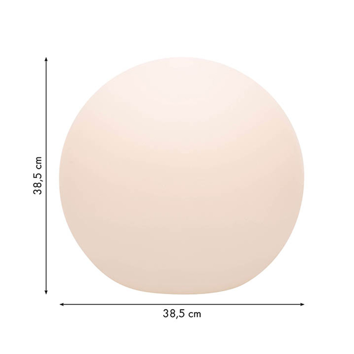 8 seasons design Shining Globe Ø 40 Dekoleuchte, Maßzeichnung
