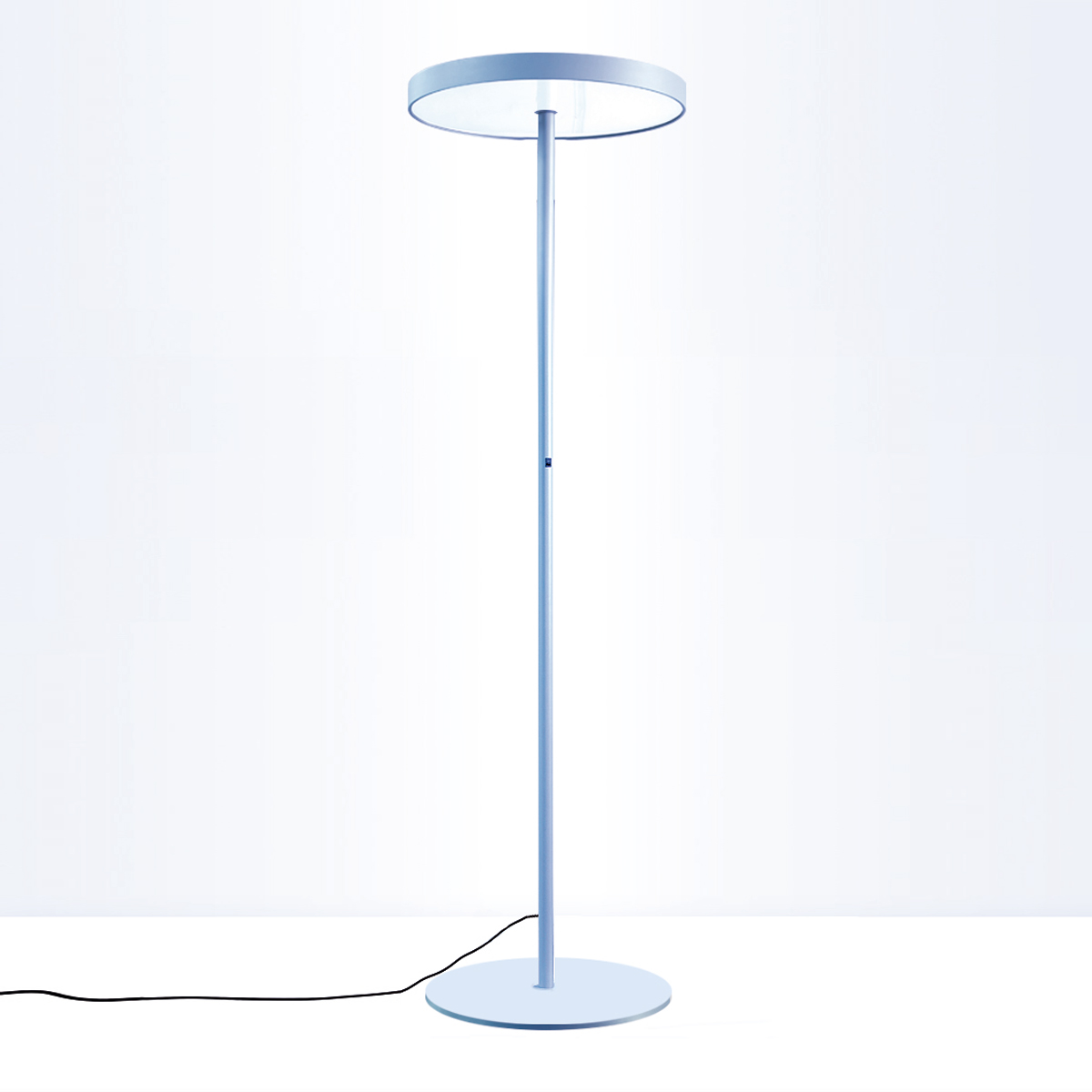 Lightnet Basic-S4 Stehleuchte, Switch & Dim, Silber matt