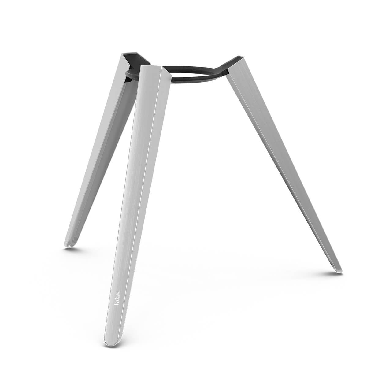 Höfats Moon 45 hoher Fuß, Edelstahl gebürstet Moon 45 hoher Fuß