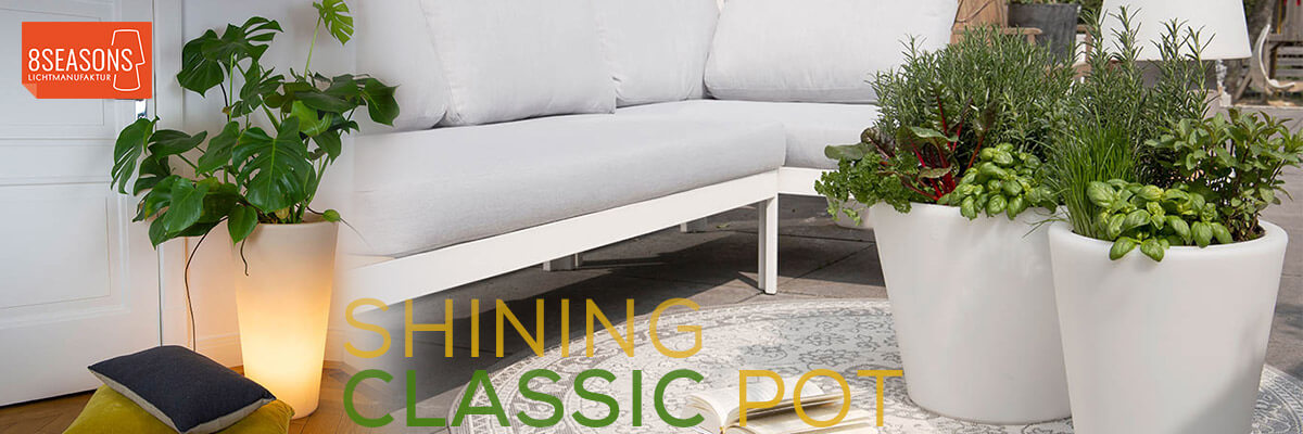 Kategoriebanner Marke 8 seasons design shining classic pot Kategoriebanner Marke 8 seasons design shining classic pot