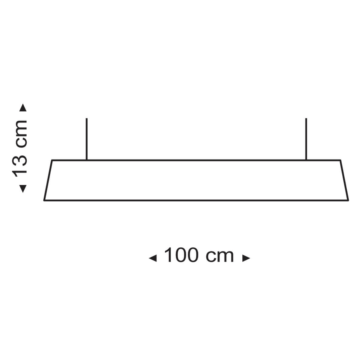 Secto Design Owalo 7000 Pendelleuchte, Maßzeichnung