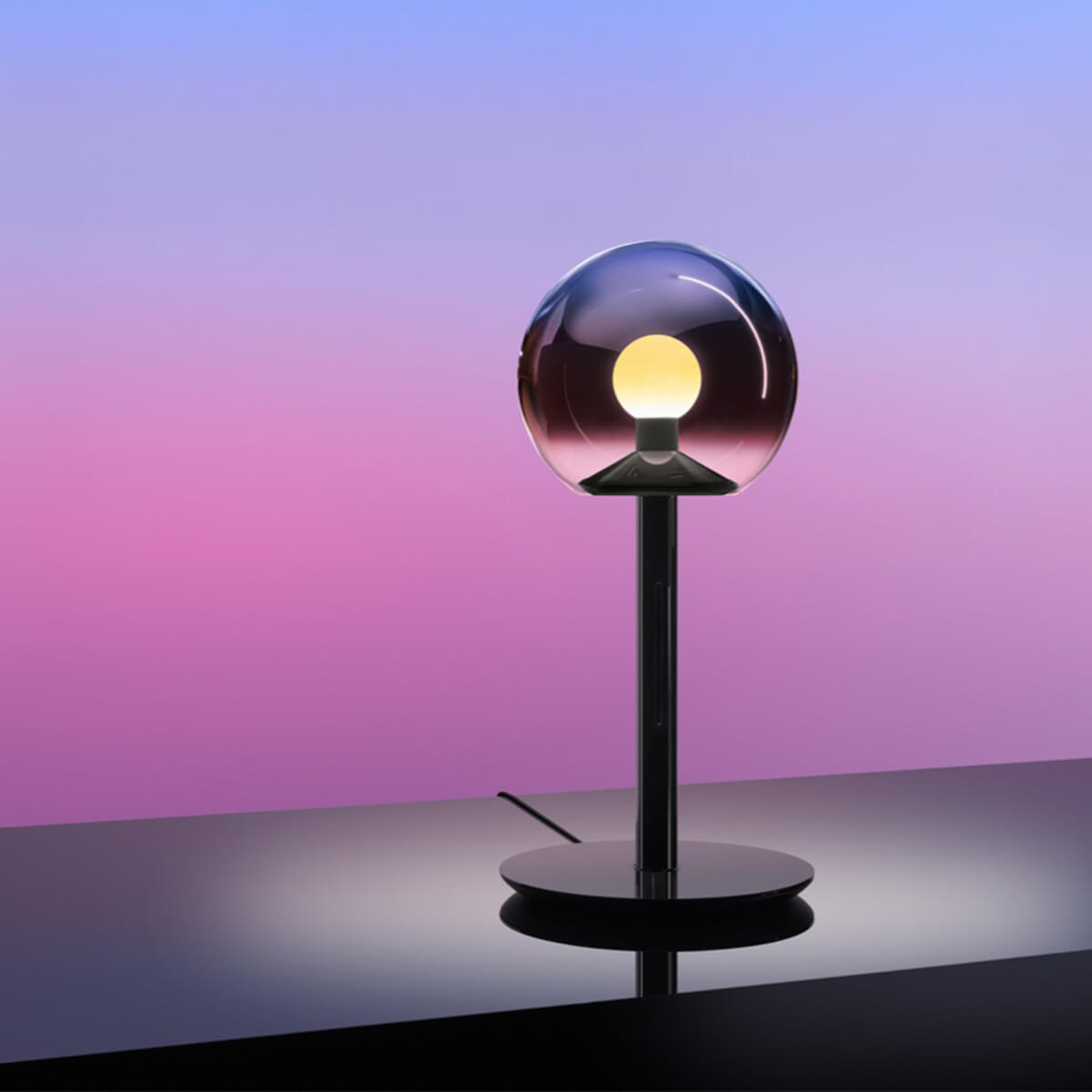 Occhio Luna sogno LED Tischleuchte, phantom