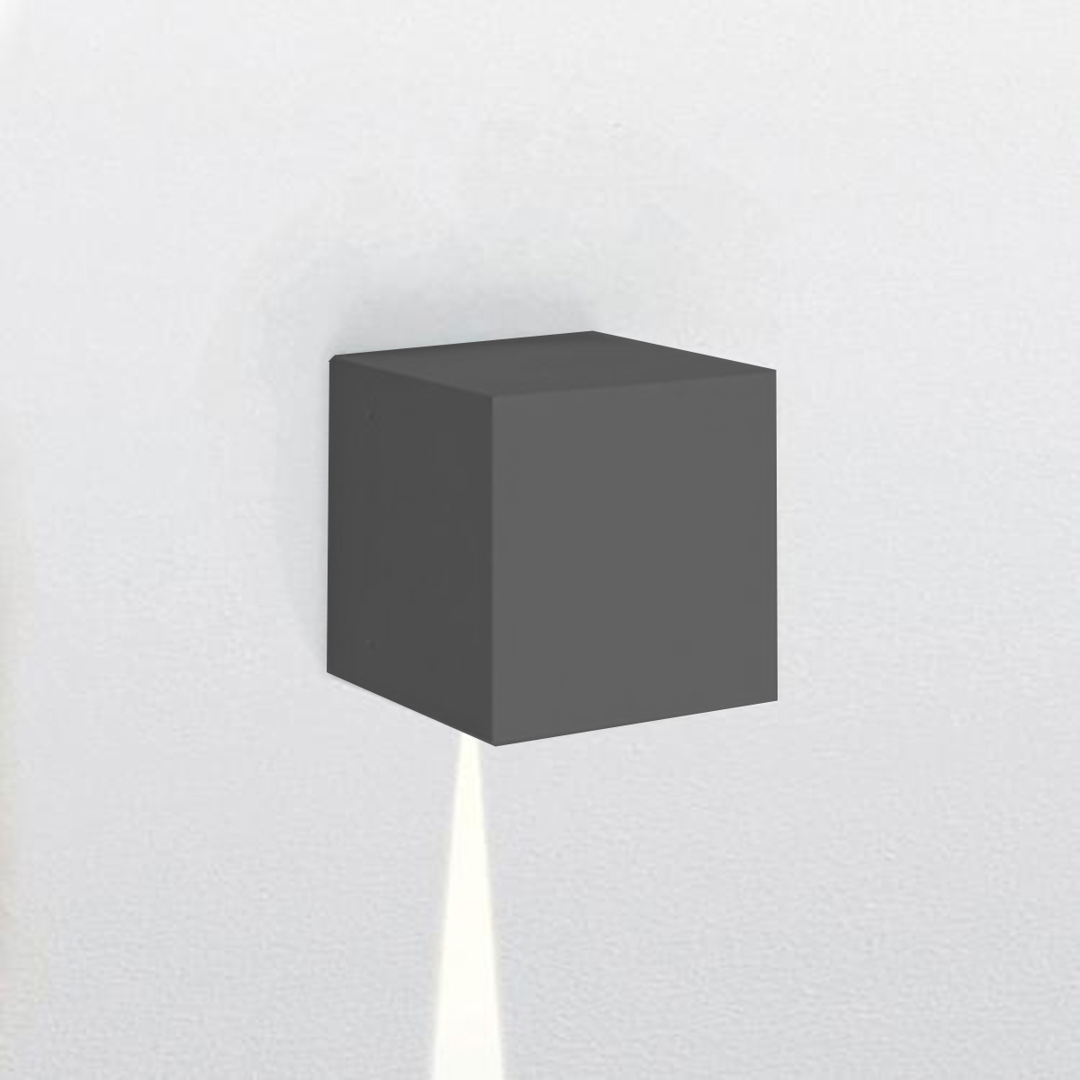 Artemide Outdoor Effetto 14S LED 1N Außenwandleuchte, 1 x 5°, anthrazitgrau