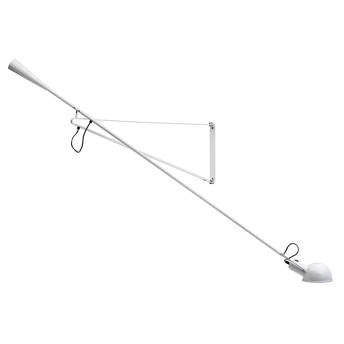 Flos 265 Wandleuchte, weiß