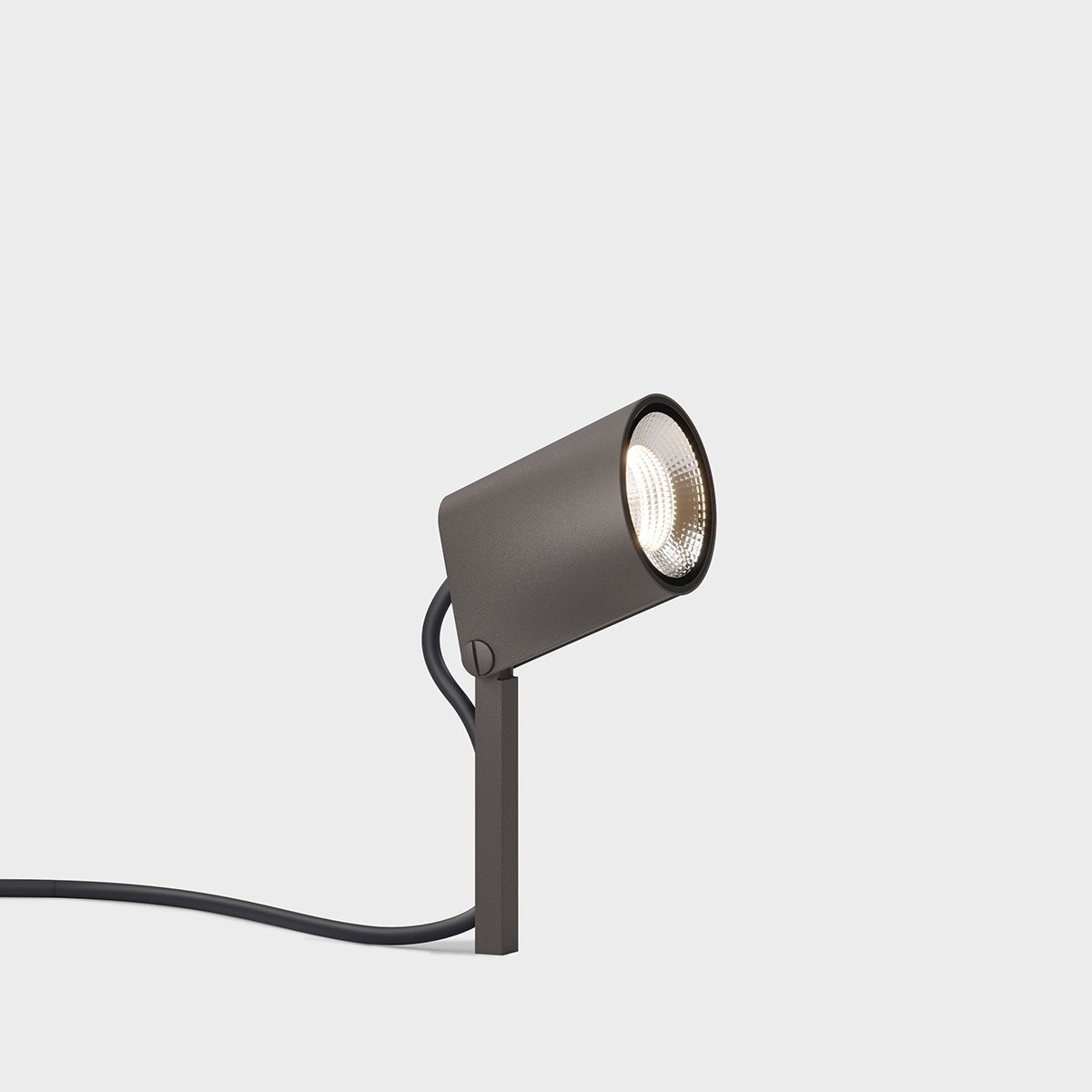 IP44.DE Stic Spike LED Bodenleuchte / Spießstrahler, Höhe: 30 cm, cool brown (braun)
