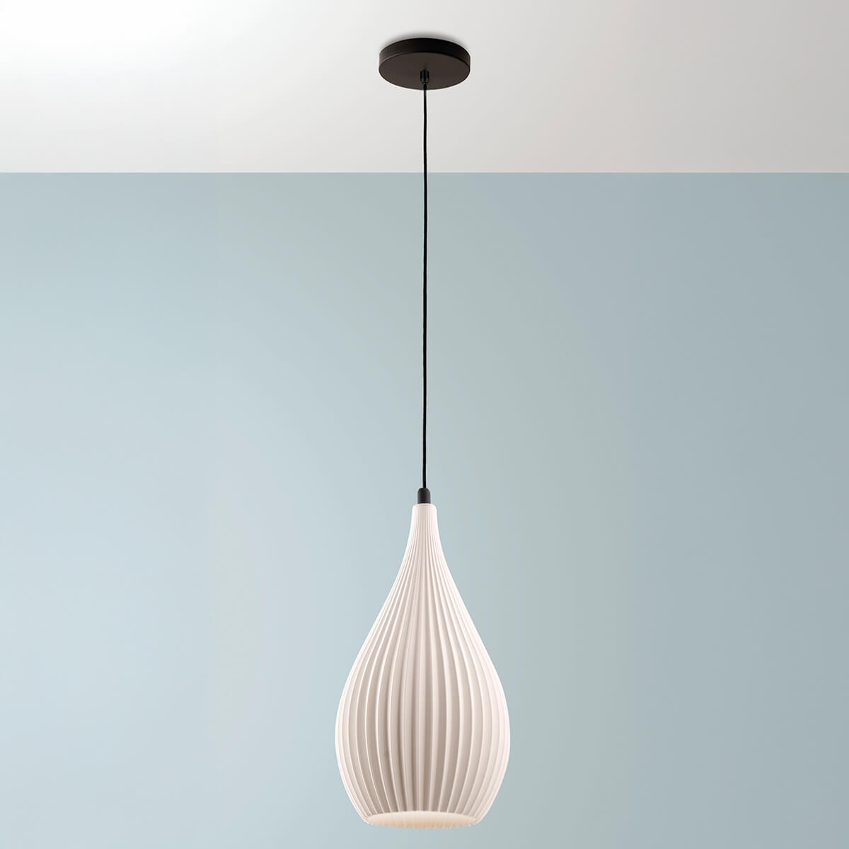 Fabas Luce Lisa Pendelleuchte, weiß