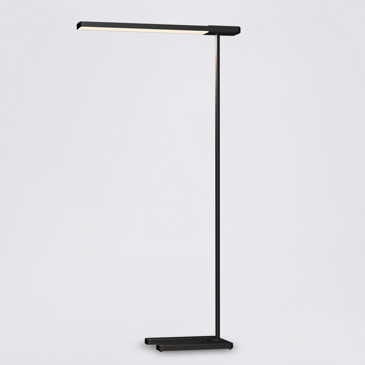 Serien.lighting Slice² Floor LED Stehleuchte, schwarz