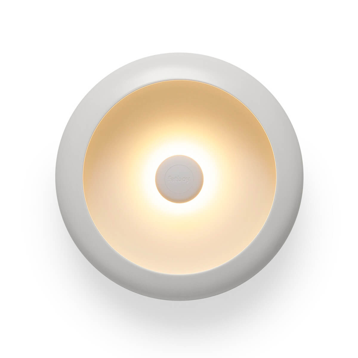 Fatboy Oloha Medium LED Akkuleuchte & Schale Light grey (hellgrau)