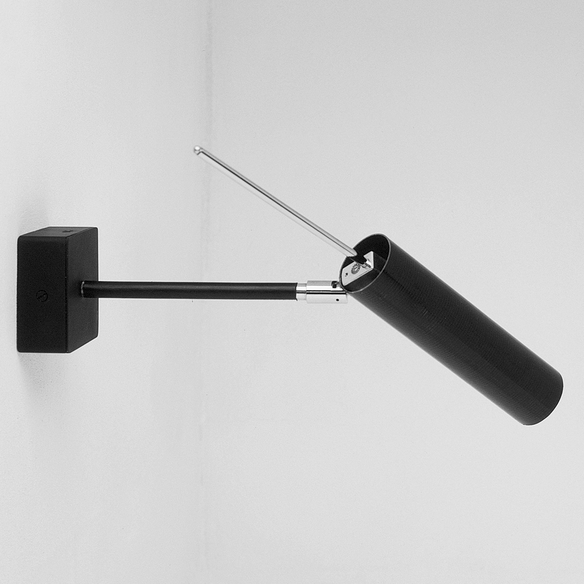 Catellani & Smith Lucenera 502 Wandleuchte, schwarz