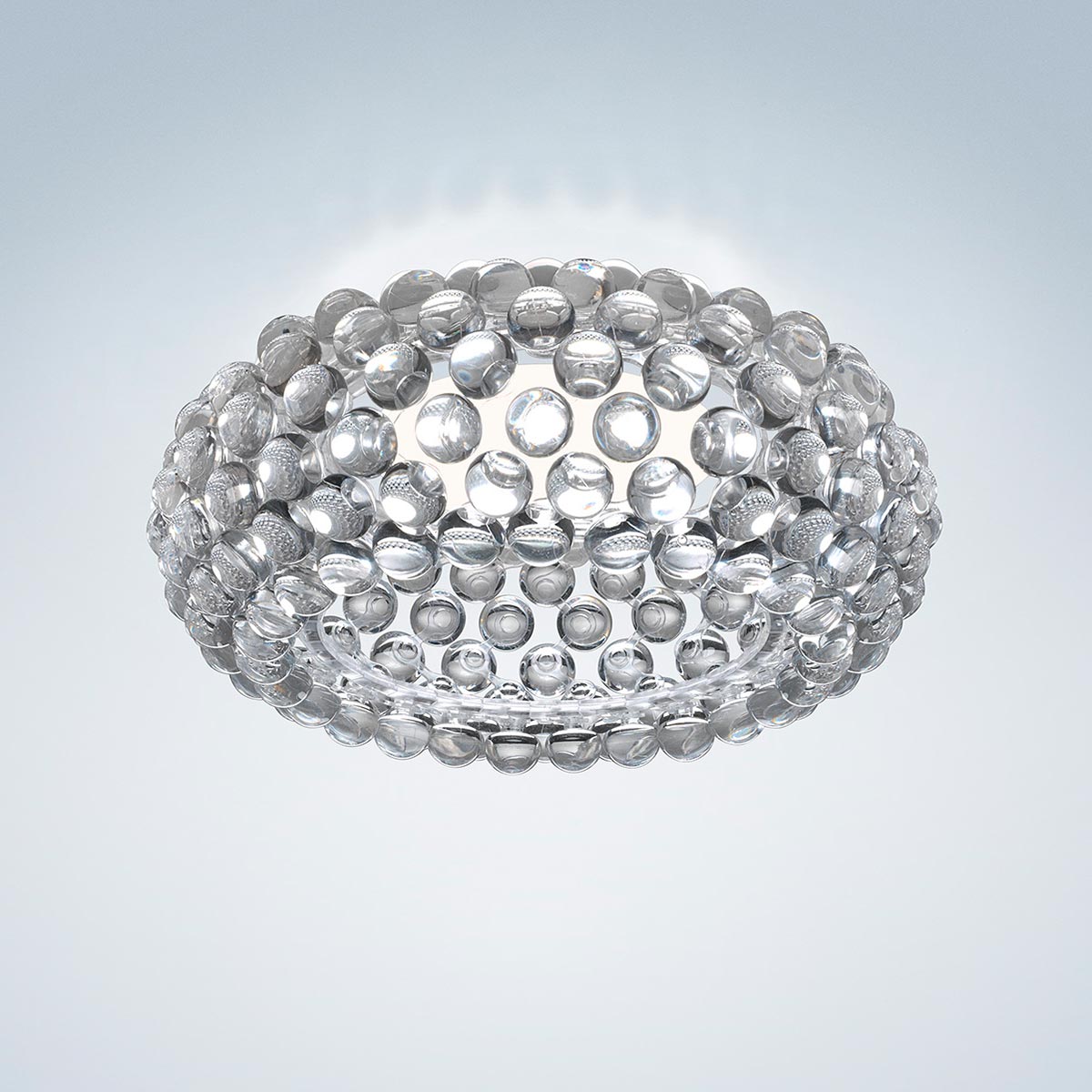 Foscarini Caboche Plus LED Soffitto, transparent