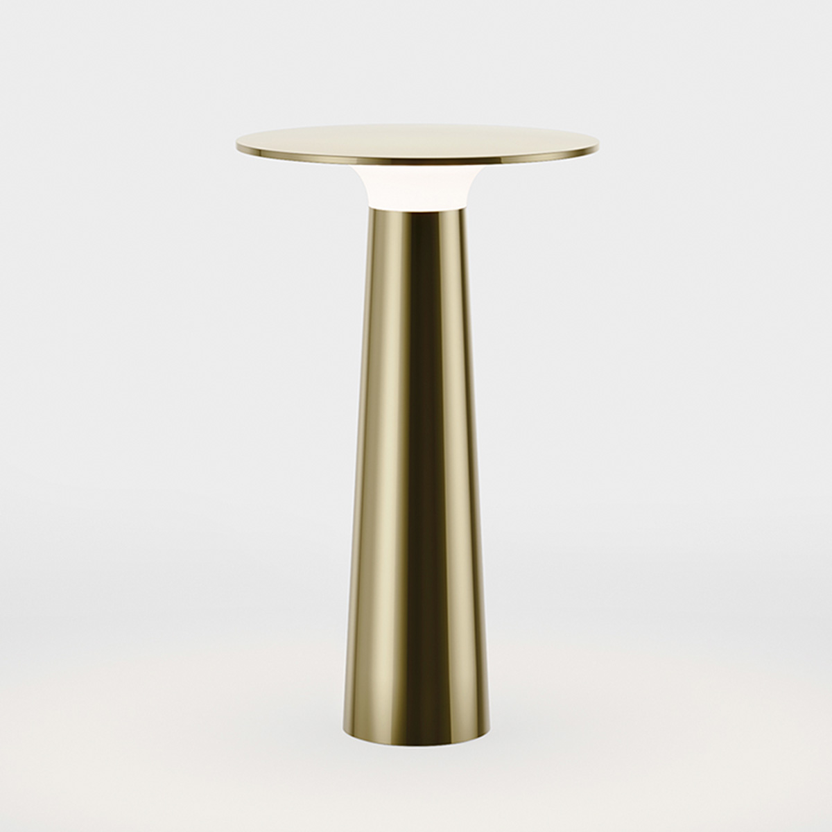 IP44.DE Lix LED Akkuleuchte, Dim-to-Amber, brass (Messing)