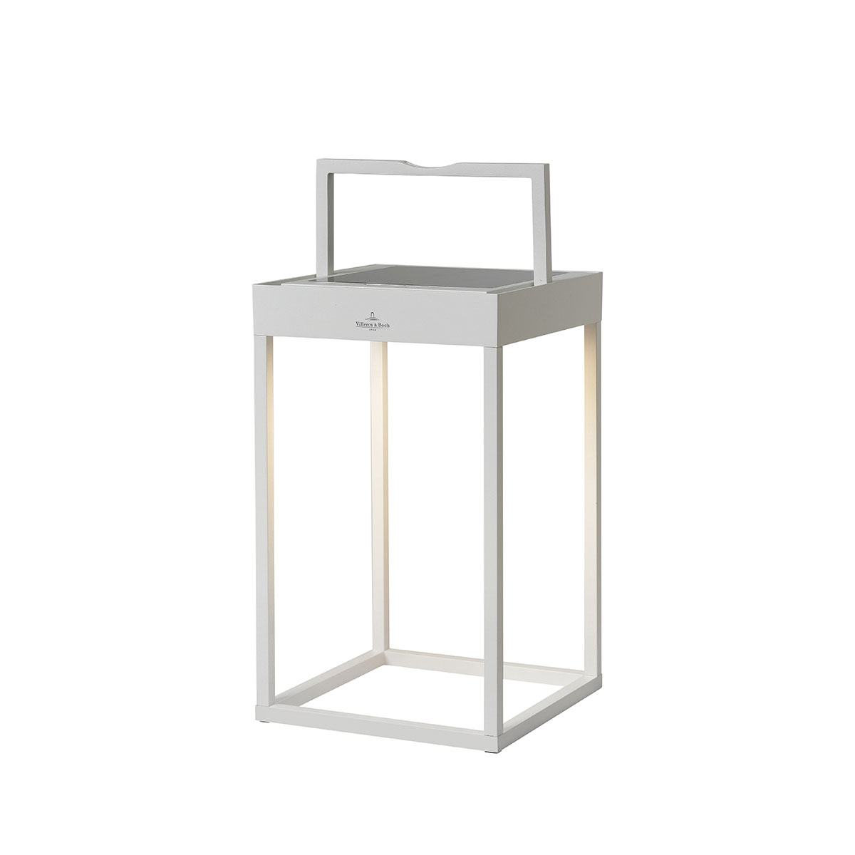 Villeroy & Boch Cannes LED Akku-Solarleuchte, Höhe: 30 cm, weiß