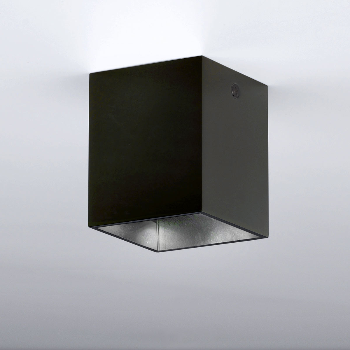 Milan Mini Dau LED Deckenleuchte, schwarz matt