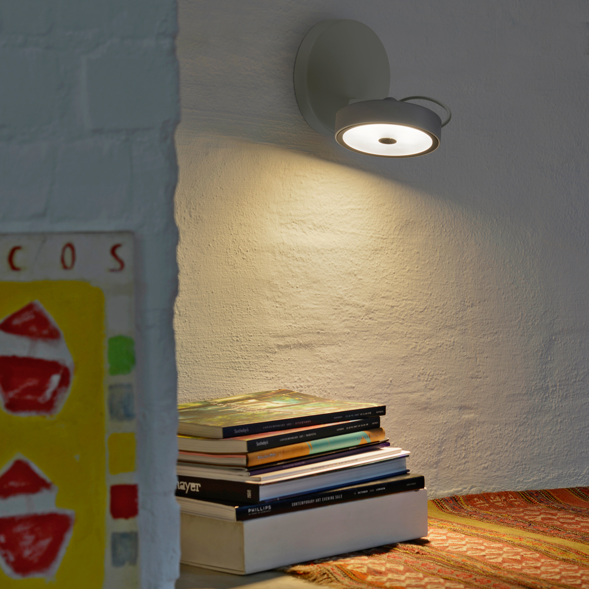 Belux U-Turn-24 LED Wandleuchte, telegrau