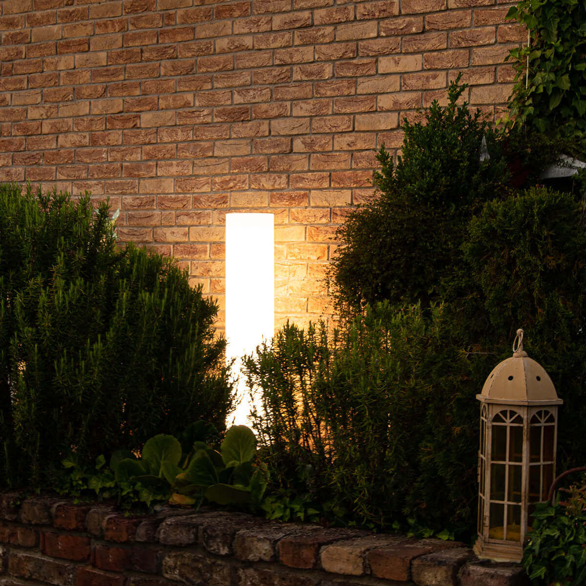 Epstein-Design Apollo LED Stehleuchte / Lichtsäule, Höhe: 72 cm, weiß