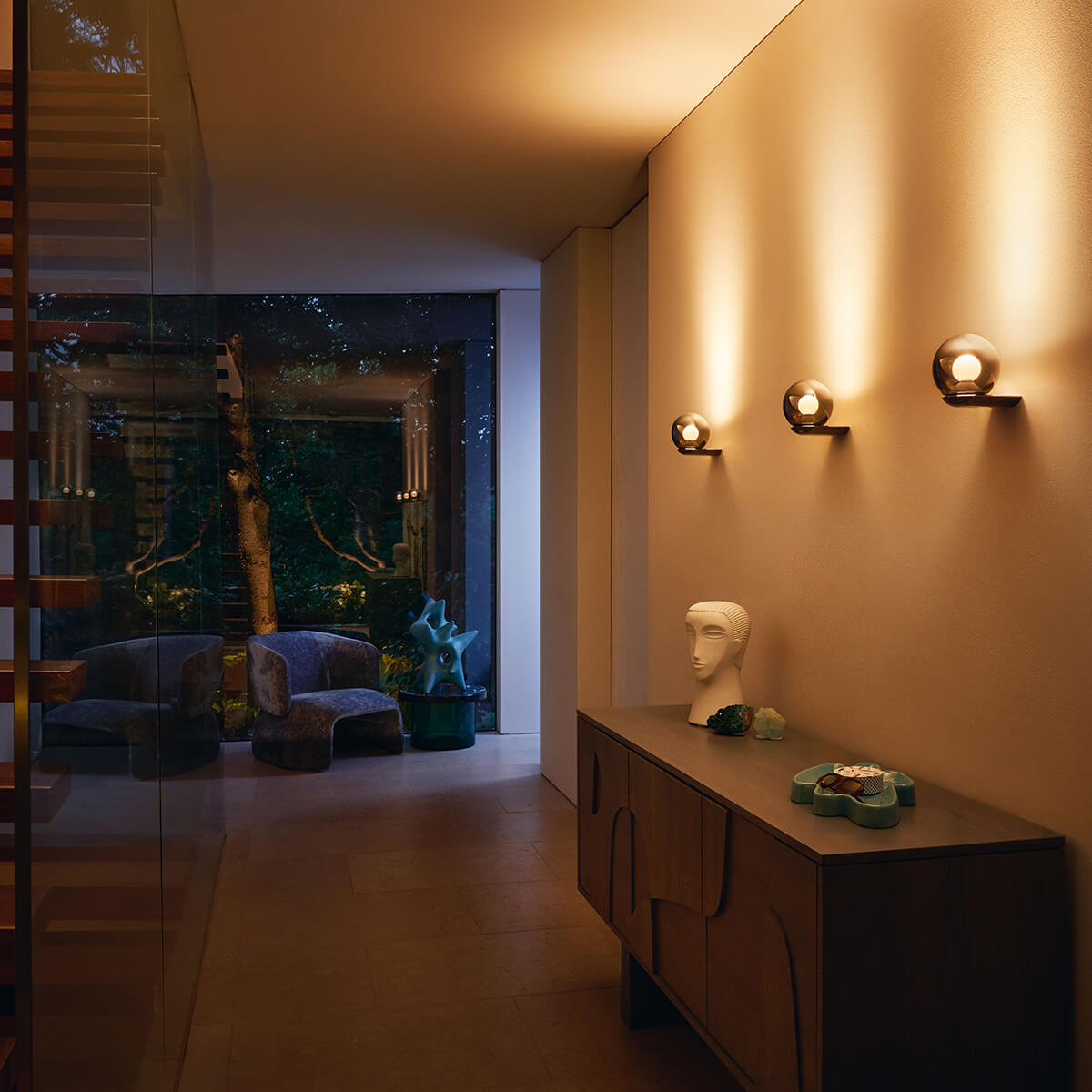 Occhio Luna parete LED Wandleuchte, phantom