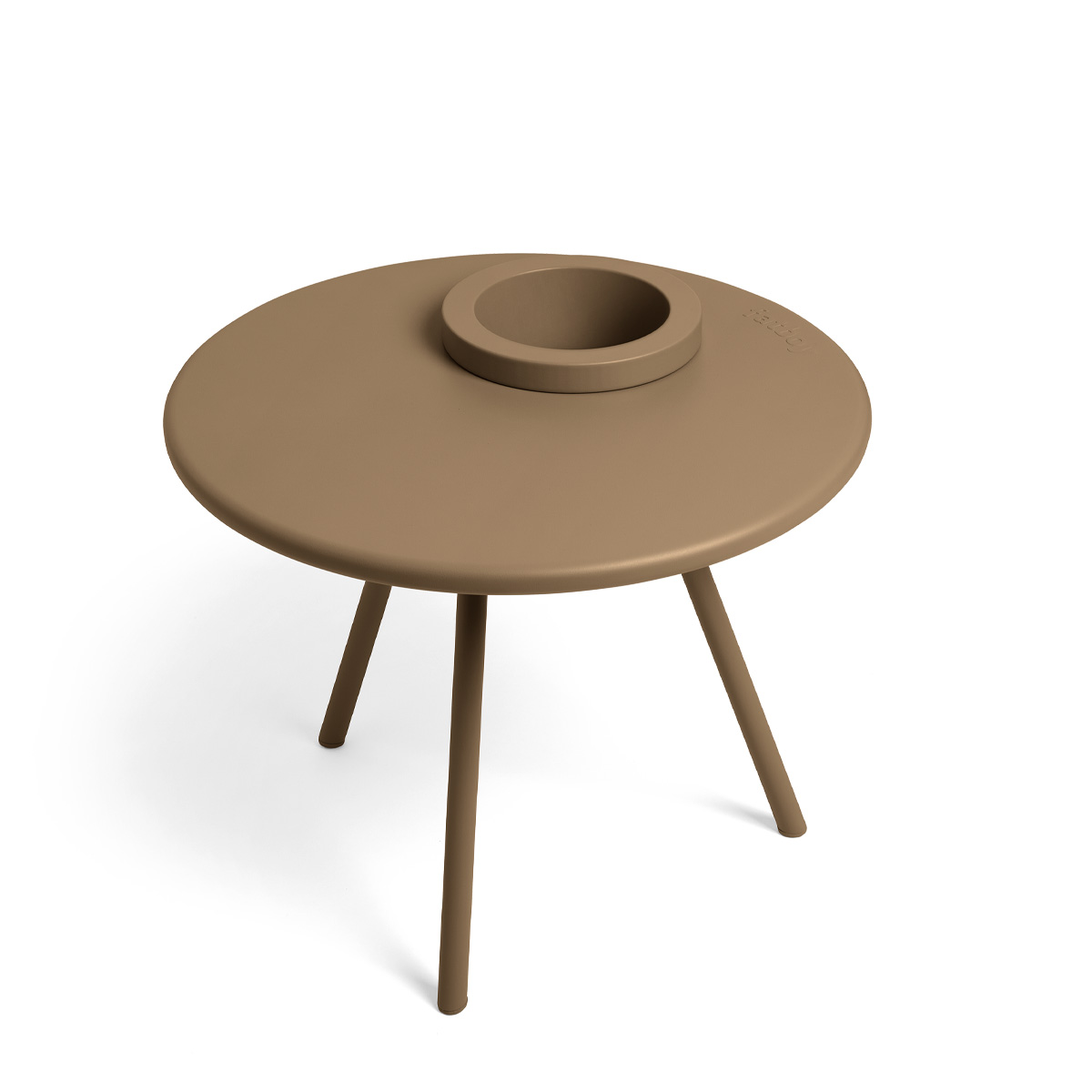 Fatboy Bakkes Beistelltisch mit Blumentopf, Mochaccino (braun)