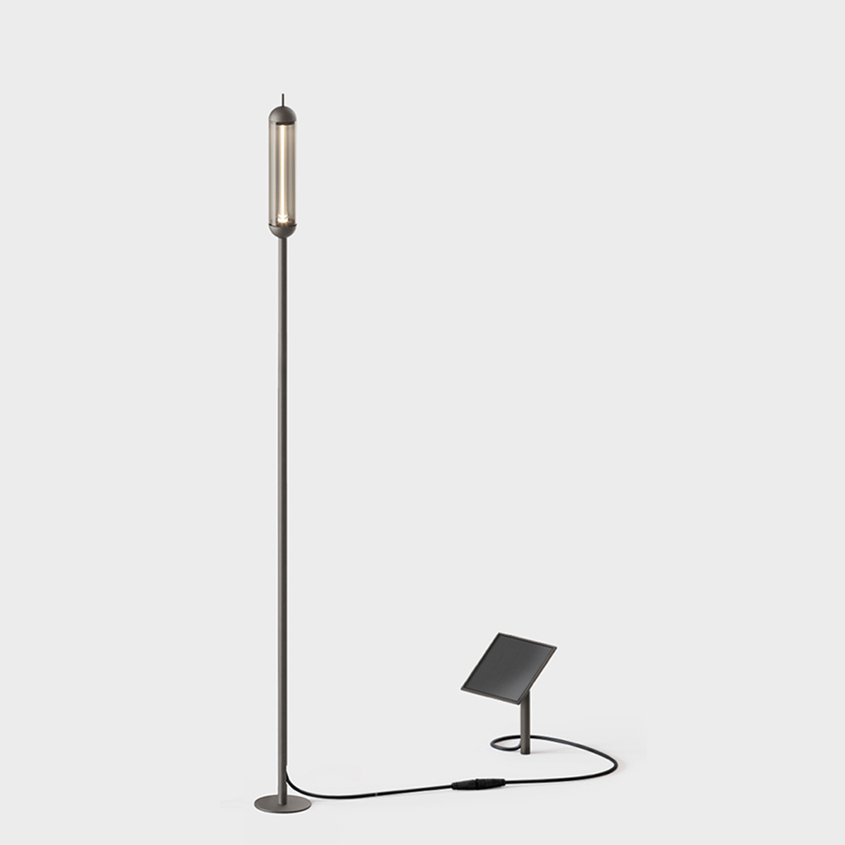 IP44.DE Reed solar LED Solarleuchte mit Erdspieß