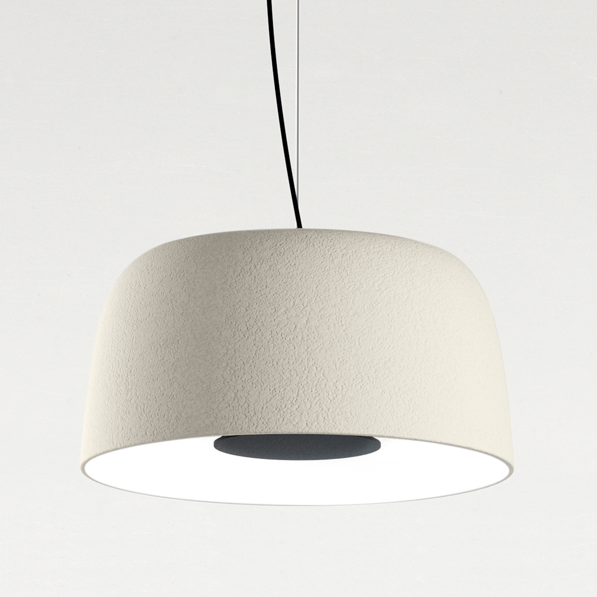 Marset Djembé 42.28 LED Pendelleuchte, Ø: 42 cm, weiß