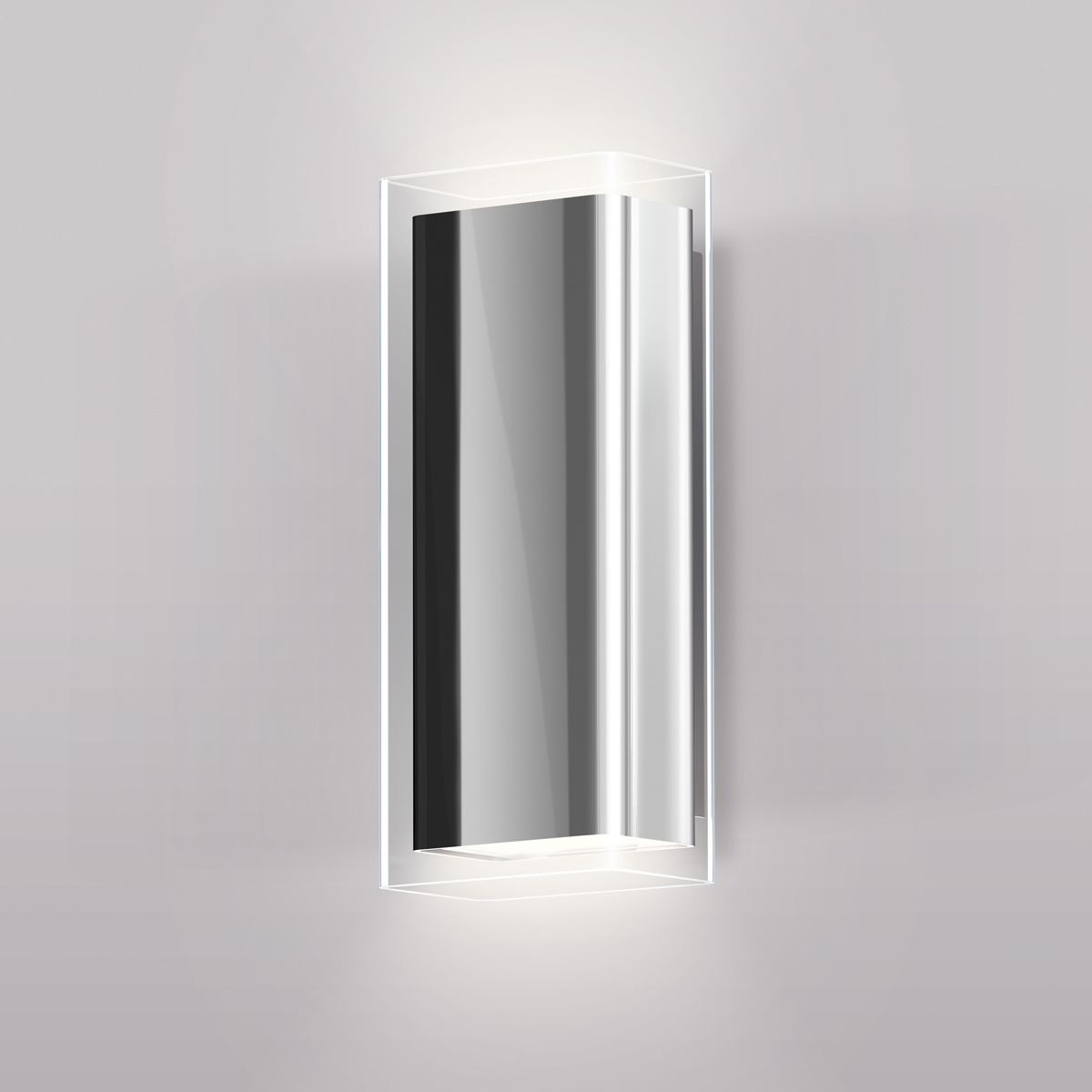 Serien.lighting Rod Wall LED Wandleuchte, Innenschirm poliert