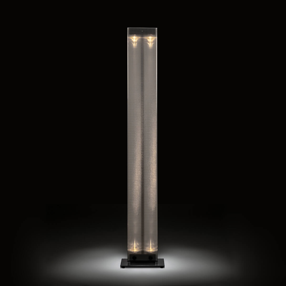 Belux Twilight-10 LED Stehleuchte, schwarz lackiert