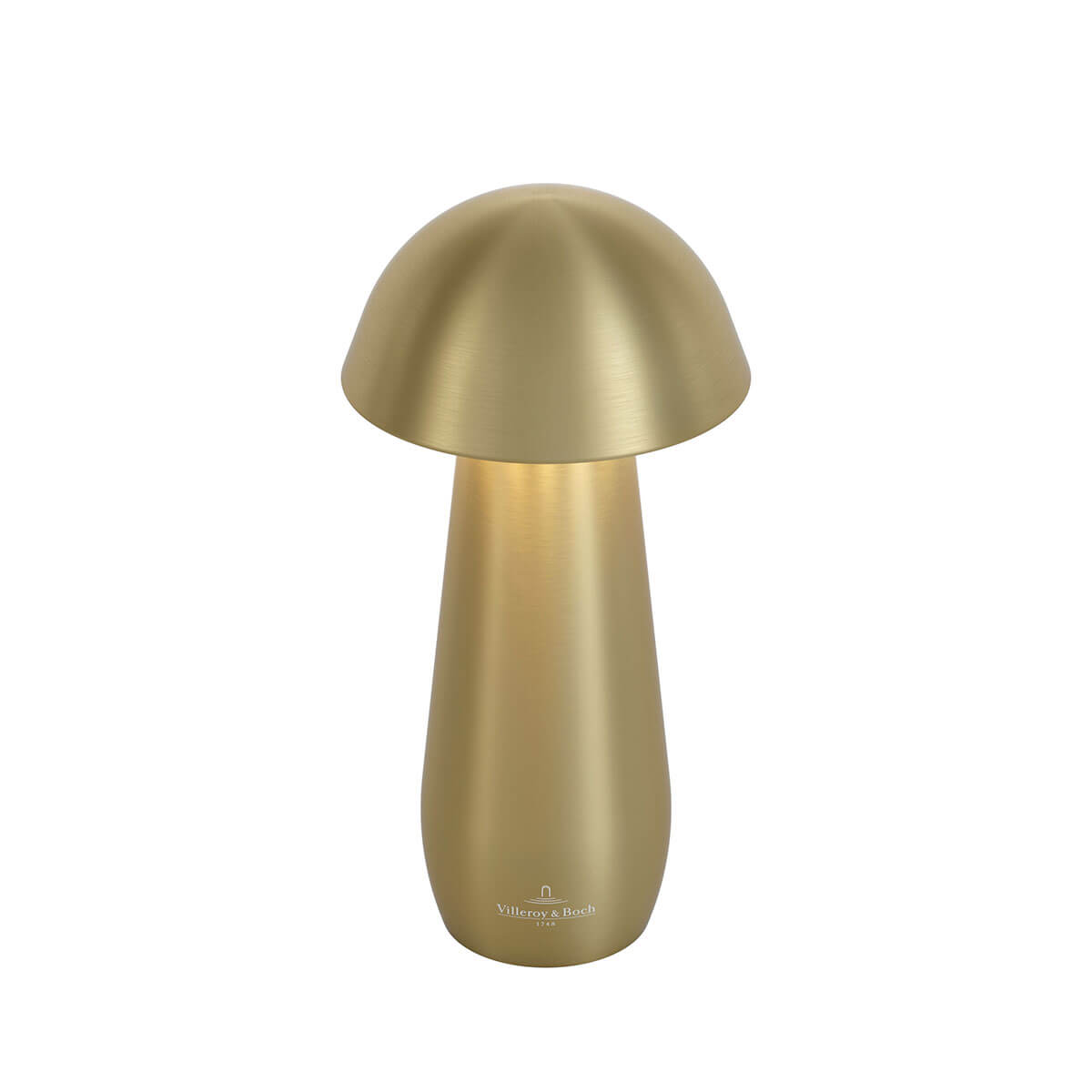 Villeroy & Boch Modena LED Akkuleuchte, Höhe: 16 cm, Gold gebürstet