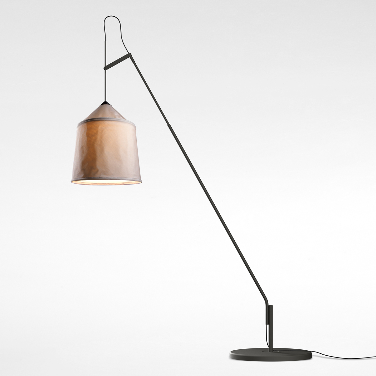 Marset Jaima P307+71 IP65 LED Stehleuchte, mit Sockel, Schirm: beige