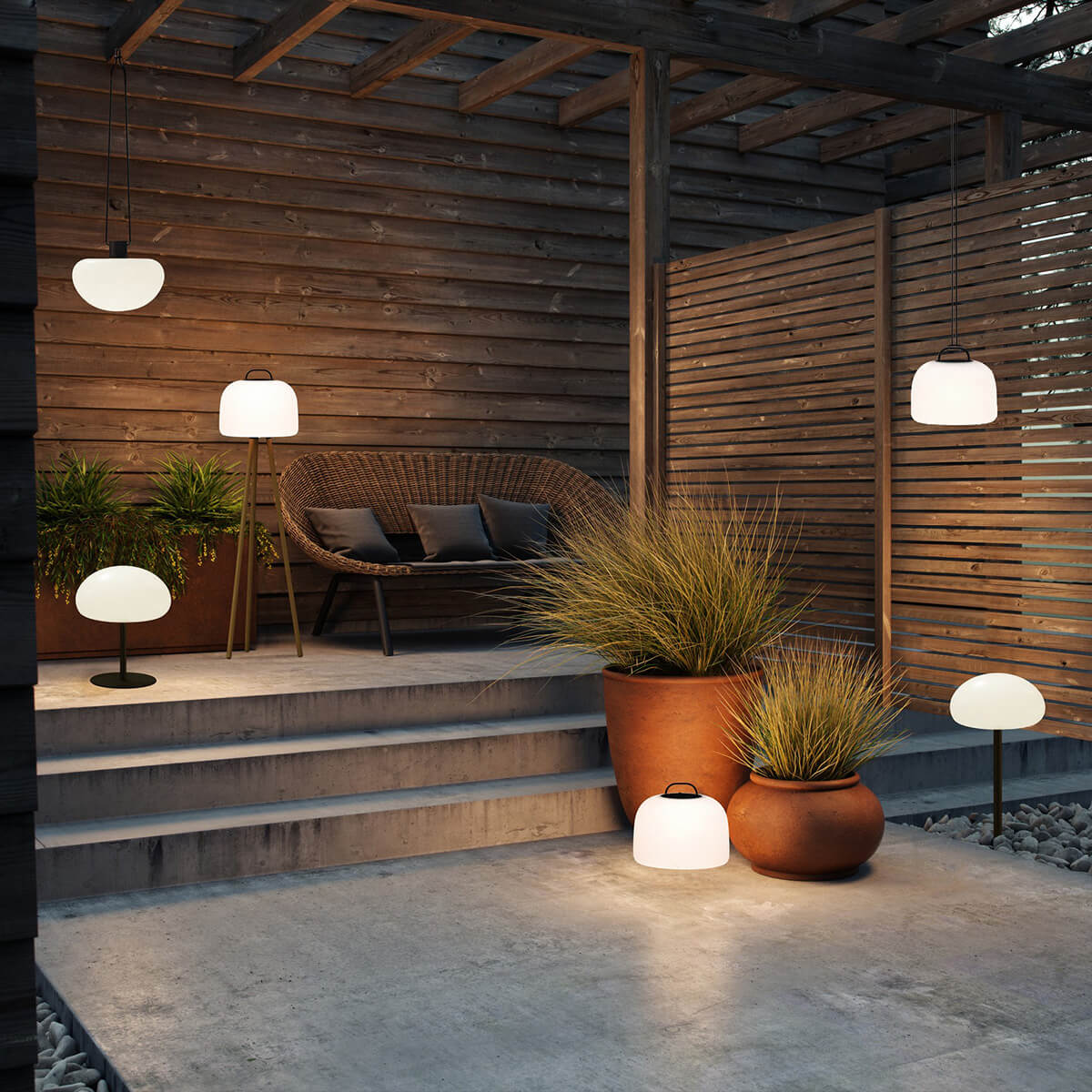 Nordlux Kettle To-Go Akkuleuchten-Kollektion, verschiedene Ausführungen