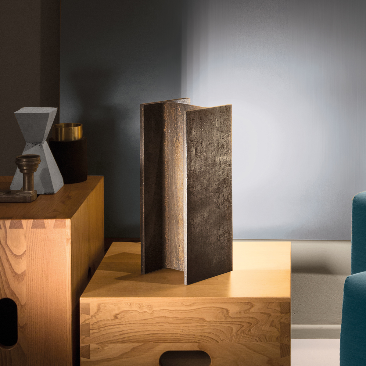 Nemo Mais plus que cela je ne peux pas LED Tavolo / Terra, Rohmetall Mais plus que cela je ne peux pas LED Tavolo / Terra