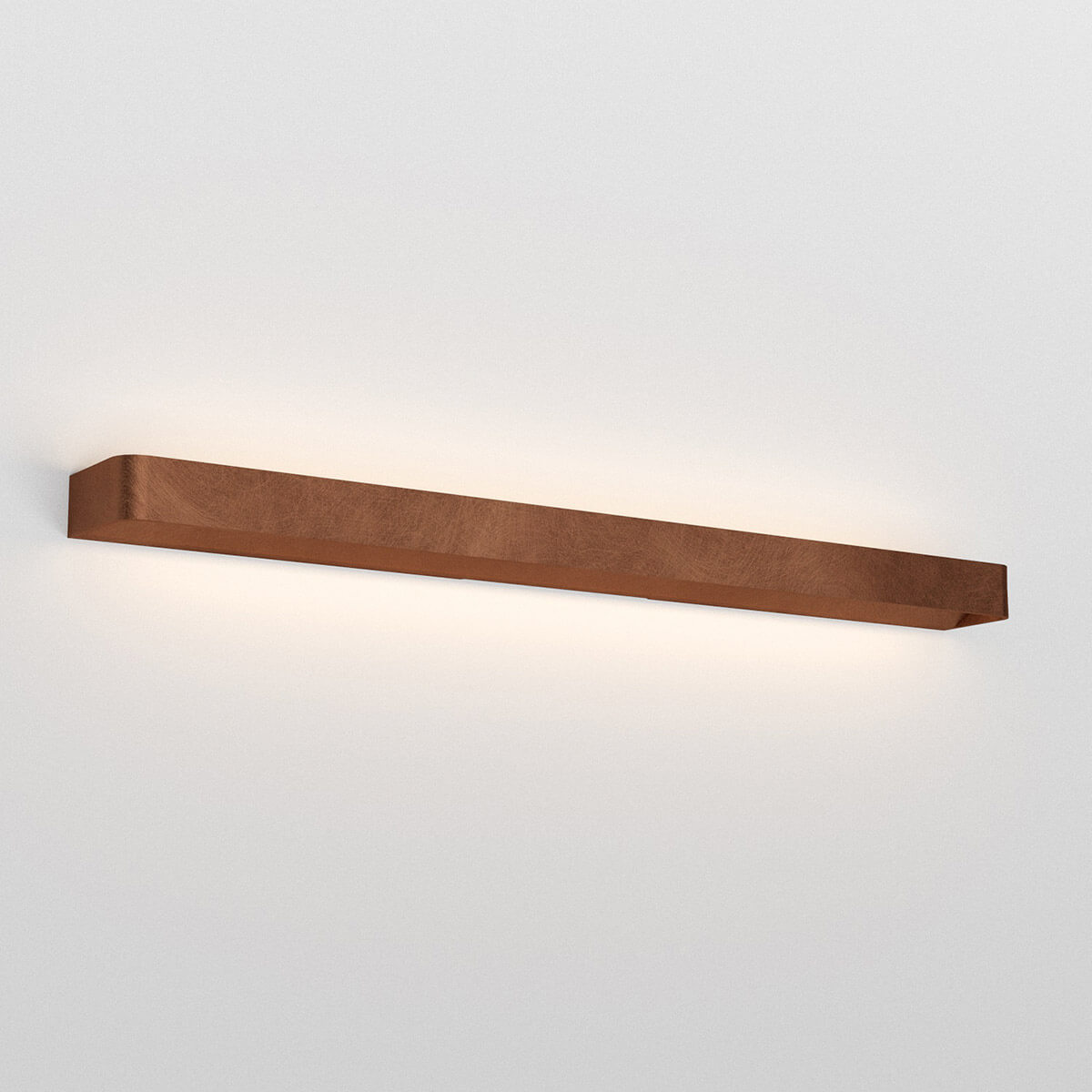 Rotaliana Frame W4 LED Wandleuchte, 2700 K, Kupfer délabré