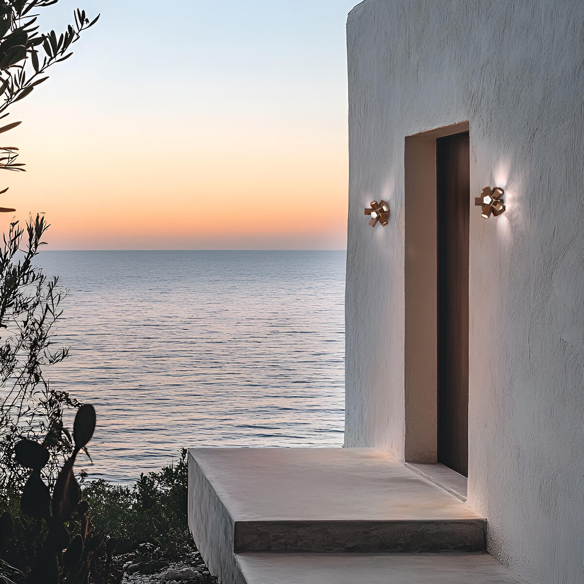 Bang Outdoor Step Light / Applique Small LED Wand- / Bodenleuchte