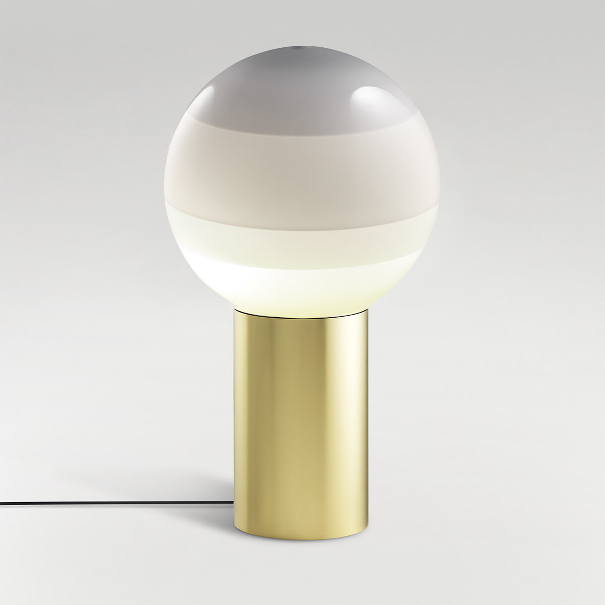Marset Dipping Light M LED Tischleuchte, Schirm: weiß